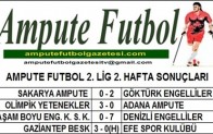 2. LİG 2. HAFTA MAÇ SONUÇLARI