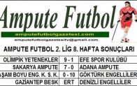 2. LİG 8. HAFTA SONUÇLARI