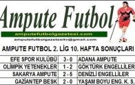 2. LİG 10. HAFTA SONUÇLARI