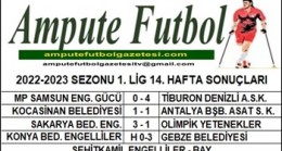2022-2023 SEZONU 1. LİG 14. HAFTA SONUÇLARI