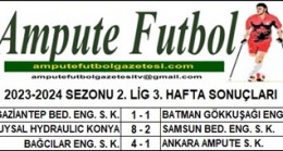 2023-2024 SEZONU 2. LİG 3. HAFTA SONUÇLARI