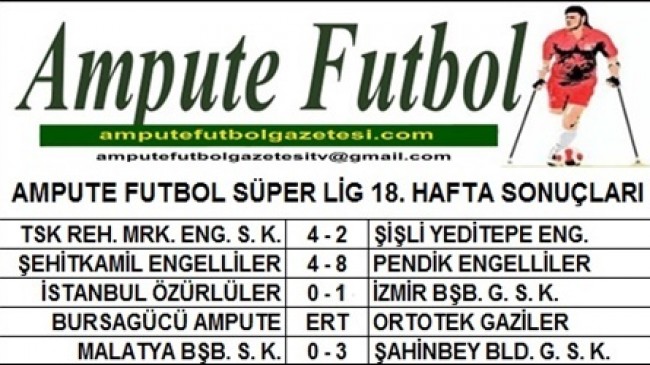 SÜPER LİG 18. HAFTA MAÇLARI