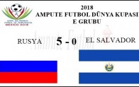 RUSYA 5 – 0 EL SALVADOR