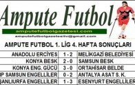 1. LİG 4. HAFTA MAÇ SONUÇLARI