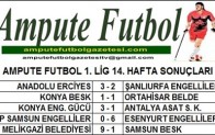 1. LİG 14. HAFTA MAÇ SONUÇLARI