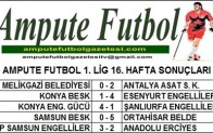 1. LİG 16. HAFTA SONUÇLARI