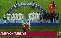 ŞAMPİYON TÜRKİYE 6-0