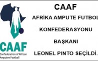 CAAF BAŞKANI LEONEL PINTO SEÇİLDİ.