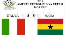 İTALYA 3 – 0 GANA