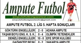2. LİG 5. HAFTA SONUÇLARI
