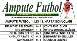 1. LİG 11. HAFTA MAÇ SONUÇLARI