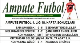1. LİG 18 HAFTA SONUÇLARI