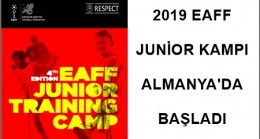 2019 JUNİOR KAMPI BAŞLADI