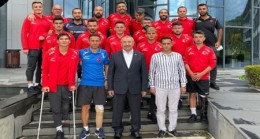 İSMAİL ERDEM’DEN MORAL ZİYARETİ