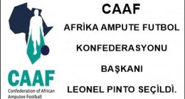 CAAF BAŞKANI LEONEL PINTO SEÇİLDİ.