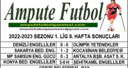 2022-2023 SEZONU 1. LİG 8. HAFTA SONUÇLARI