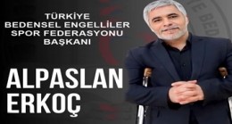 YENİ BAŞKAN ALPASLAN ERKOÇ