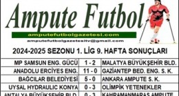 2024-2025 SEZONU 1. LİG 9. HAFTA SONUÇLARI