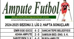 2024-2025 SEZONU 2. LİG 2. HAFTA SONUÇLARI