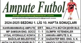 2024-2025 SEZONU 1. LİG 10. HAFTA SONUÇLARI