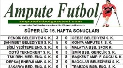SÜPER LİG 15. HAFTA SONUÇLARI ve PUAN TABLOSU