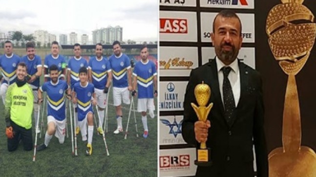 ALTIN ÇİLEK ÖDÜLÜ MERSİN AMPUTE’NİN