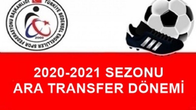 2020-2021 SEZONU ARA TRANSFER DÖNEMİ