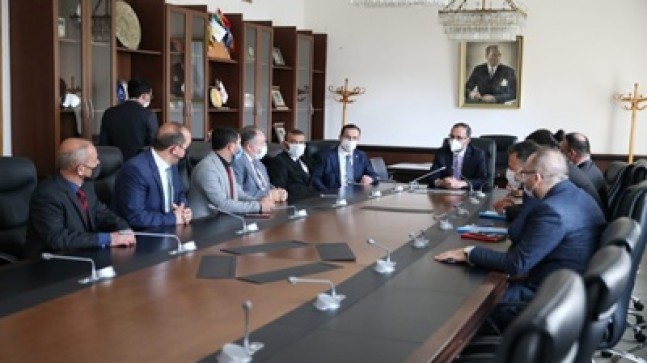 KULÜPLER BİRLİĞİNDEN SPOR BAKANINA ZİYARET