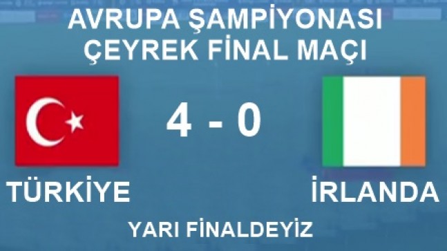 YARI FİNALDEYİZ