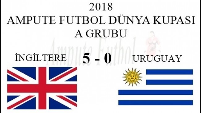 İNGİLTERE 5 – 0 URUGUAY