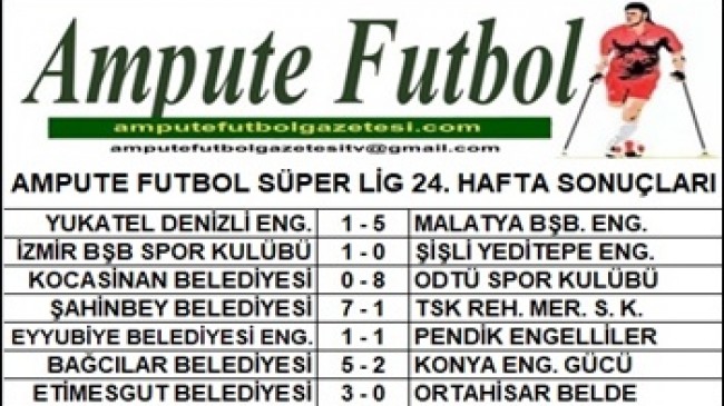 2021-2022 SEZONU SÜPER LİG 24. HAFTA SONUÇLARI