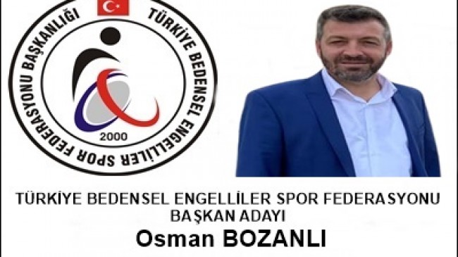 OSMAN BOZANLI ADAYLIĞINI AÇIKLADI.