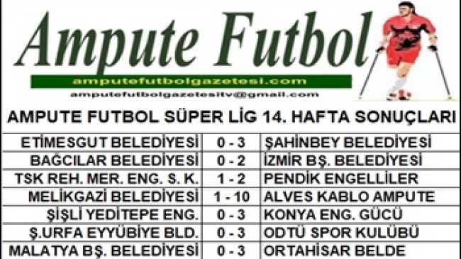 2022-2023 SEZONU SÜPER LİG 14. HAFTA SONUÇLARI