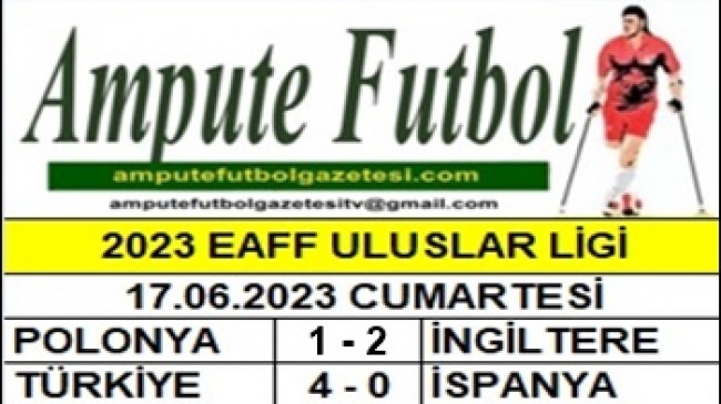 TÜRKİYE 4 – 0 İSPANYA