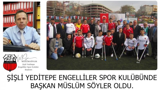 ŞİŞLİ YEDİTEPE’DE YENİ BAŞKAN MÜSLÜM SÖYLER